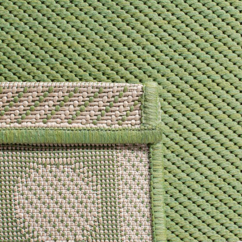 Courtyard CY2965 Power Loomed Indoor/Outdoor Area Rug - Olive/Natural - 5'3"x7'7" - Safavieh.