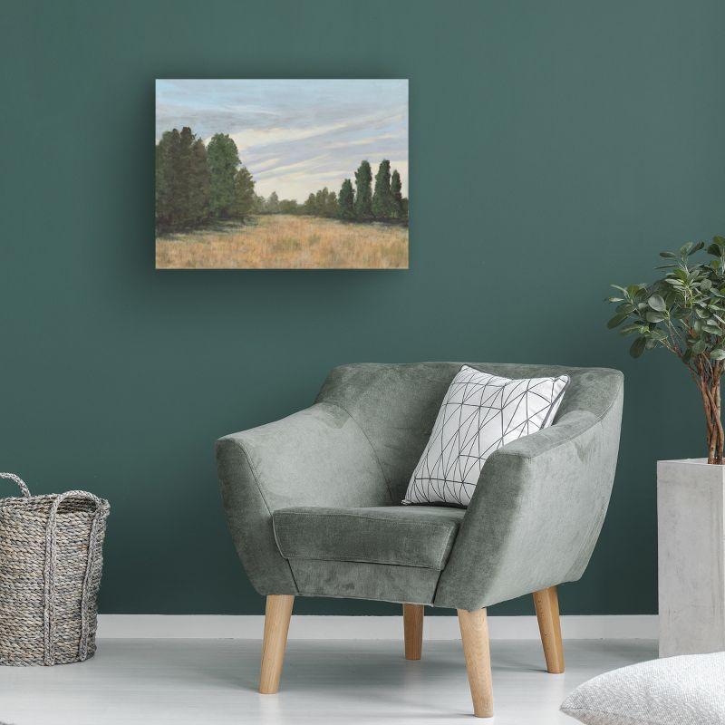 Trademark Fine Art - Michael Willett  Countryside Clearing II Canvas Art