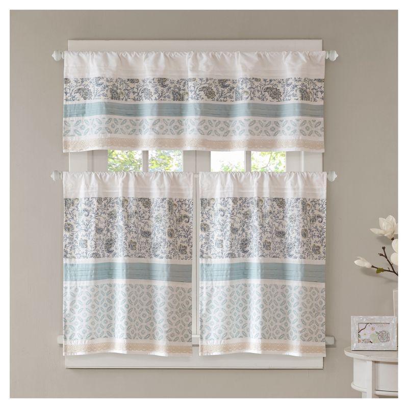 Dawn Printed and Pieced 50" Window Valance