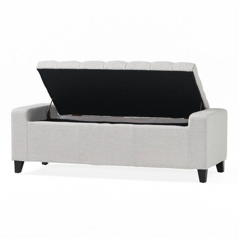 Hikaru Storage Ottoman - Christopher Knight Home