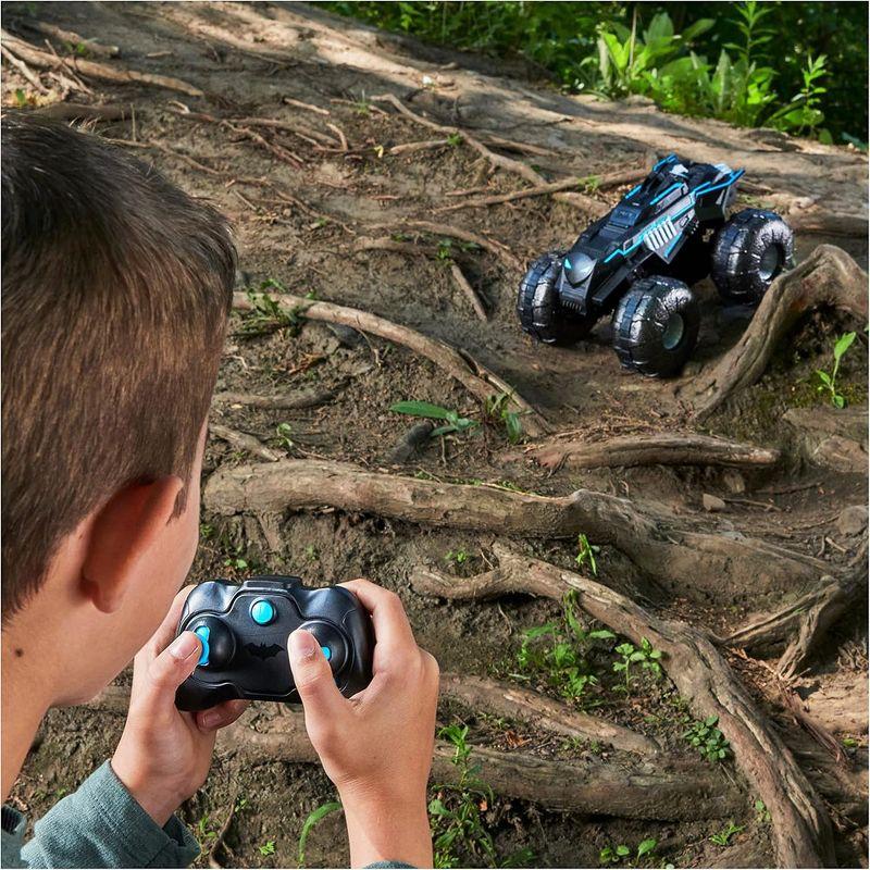 DC Batman, All-Terrain Batmobile Remote Control Vehicle, Water-Resistant Batman Toys