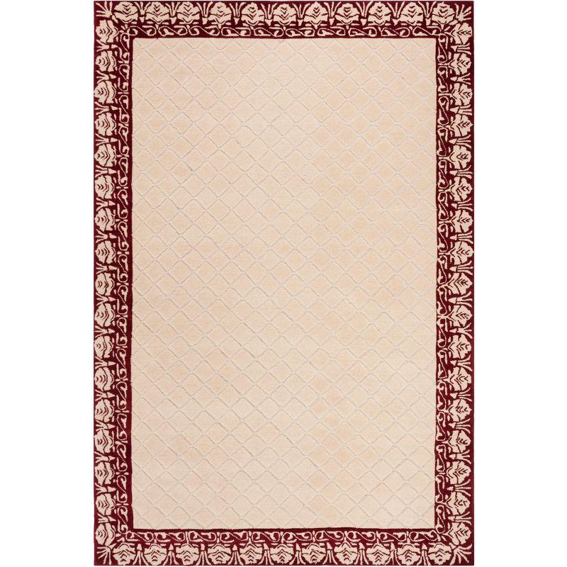 Safavieh Harrison Total Performance Hand Hooked Performance Bordered Rug