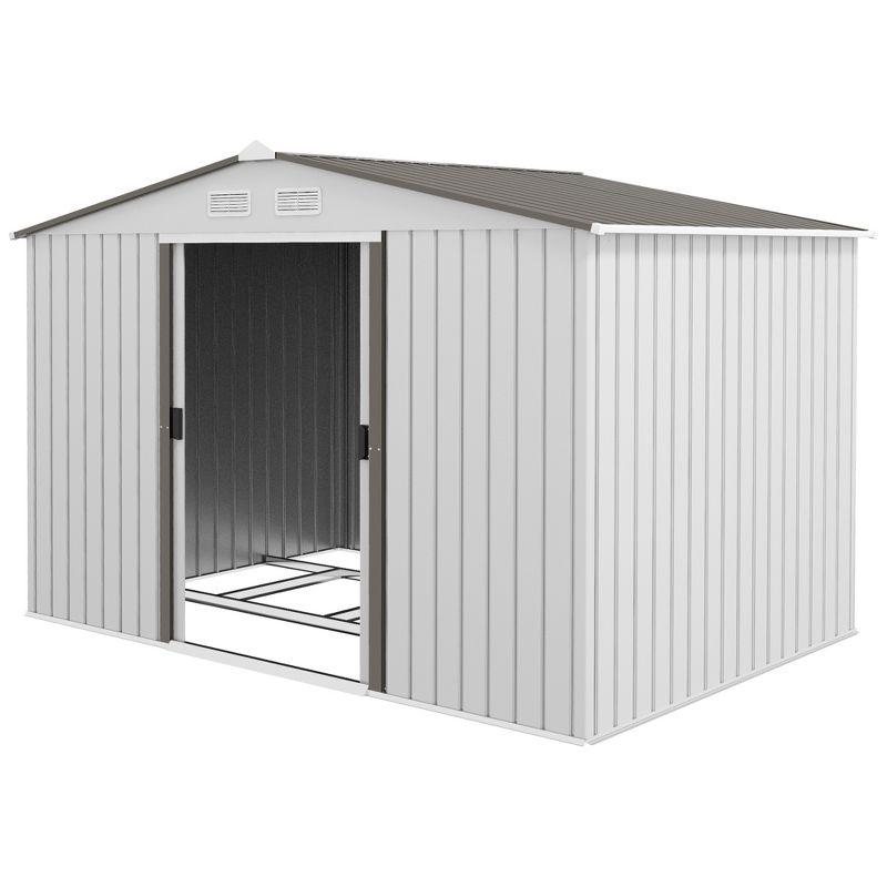 Outsunny Metal Storage Shed
