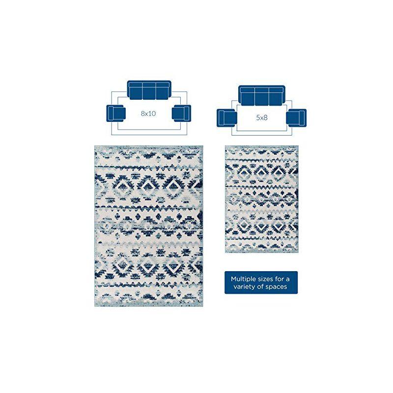 Modway Modway Reflect Contemporary Abstract Diamond Indoor and Outdoor Area Rug