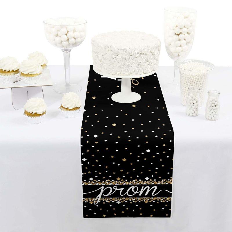 Big Dot of Happiness Prom - Petite Prom Night Party Paper Table Runner - 12 x 60 inches