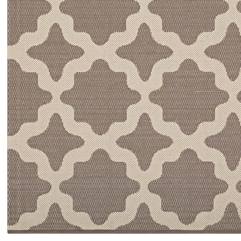 Modway Cerelia Moroccan Trellis Indoor and Outdoor Area Rug