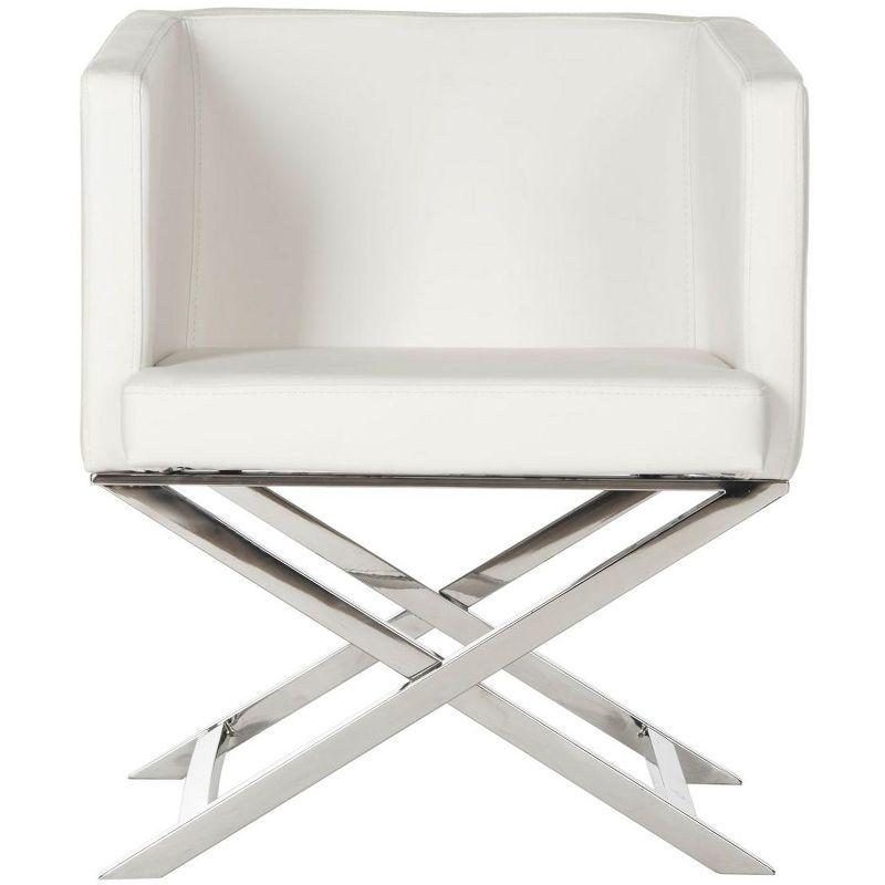 Celine Cross Leg Chair  - Safavieh