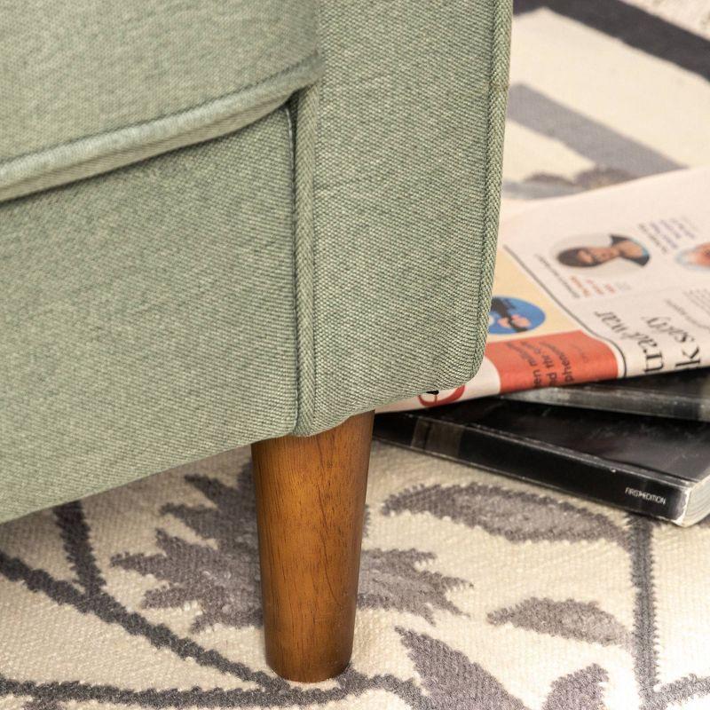 53" Lauren Loveseat Sofa Pearl Green - Zinus