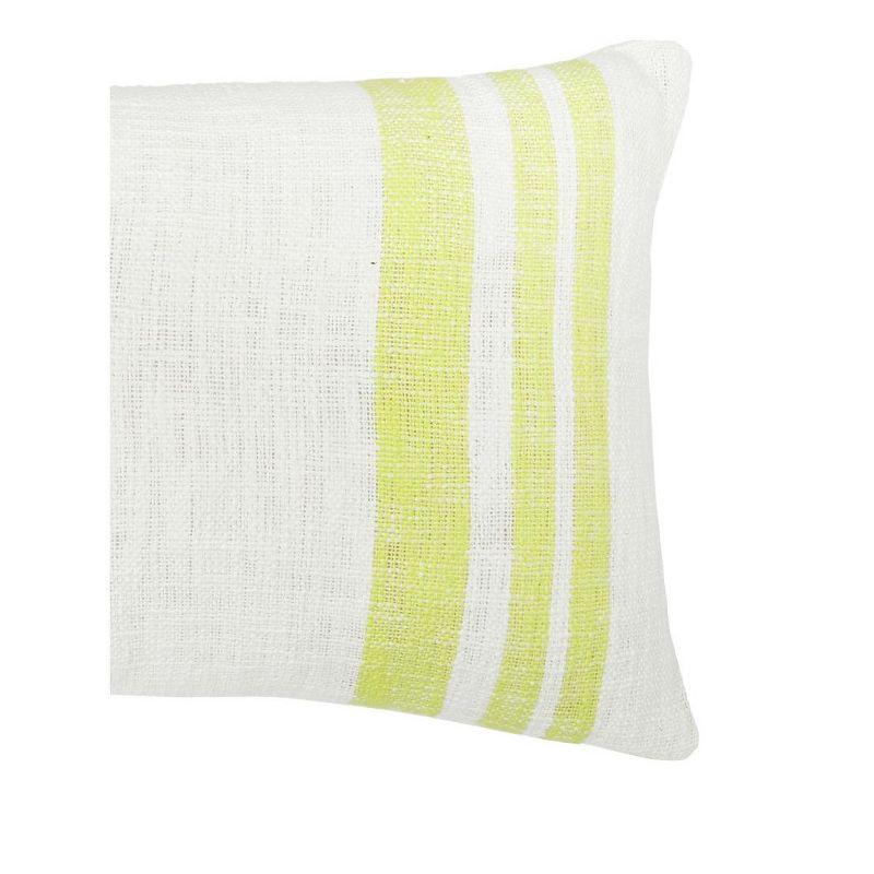 carol & frank Morgan Striped Wove Decorative Throw Pillow with Insert