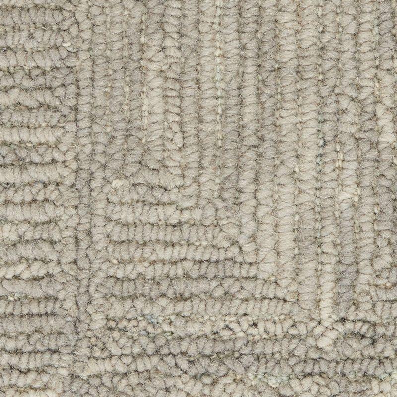 Nourison Vail Contemporary Indoor Area Rug Grey 2'3" x 7'6"