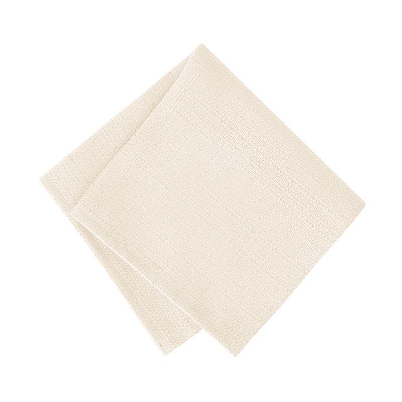 Elrene Laurel Solid Texture Water and Stain Resistant Napkins, Set of 4 - 17" x 17" - Elrene Home Fashions