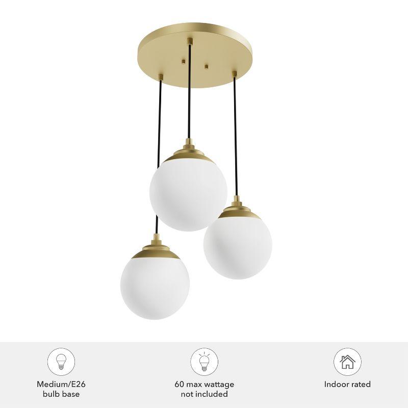 Hepburn 3 - Light Cluster Globe Pendant