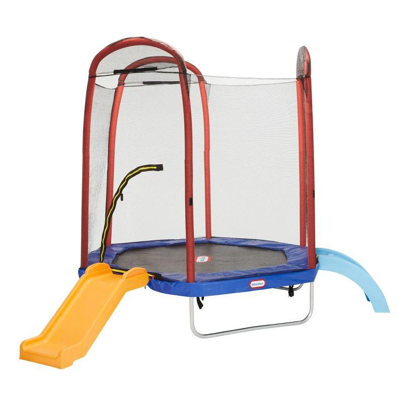 Little Tikes 7' Climb and Slide Trampoline