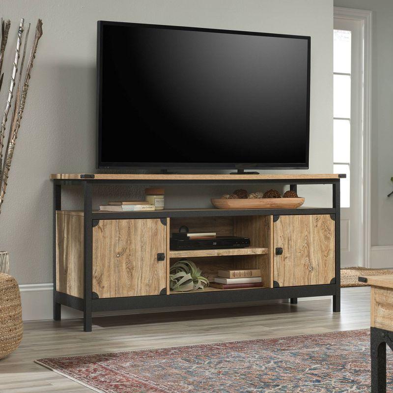 Steel River 60" Milled Mesquite Industrial TV Credenza