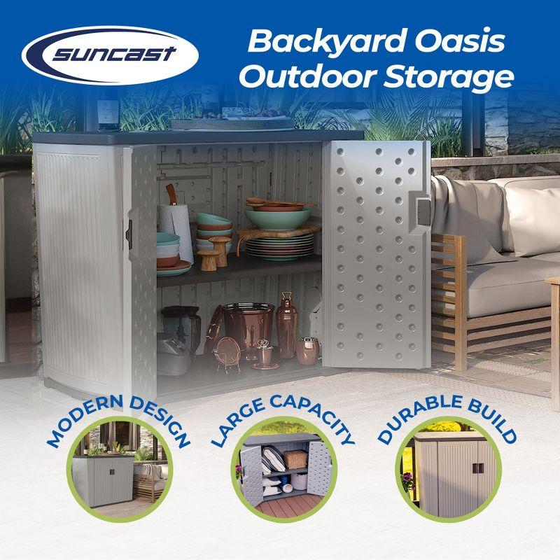 Suncast Suncast 130 Gallon Water Resistant Deck Box
