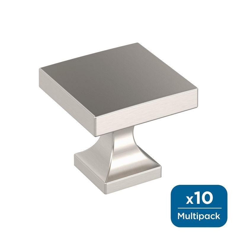 Pedestal 1-1/16" Square Knob Multipack