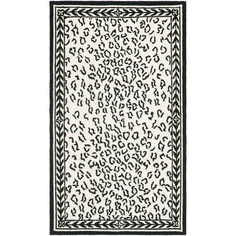 Chelsea Hand Hooked Wool Animal Print Rug