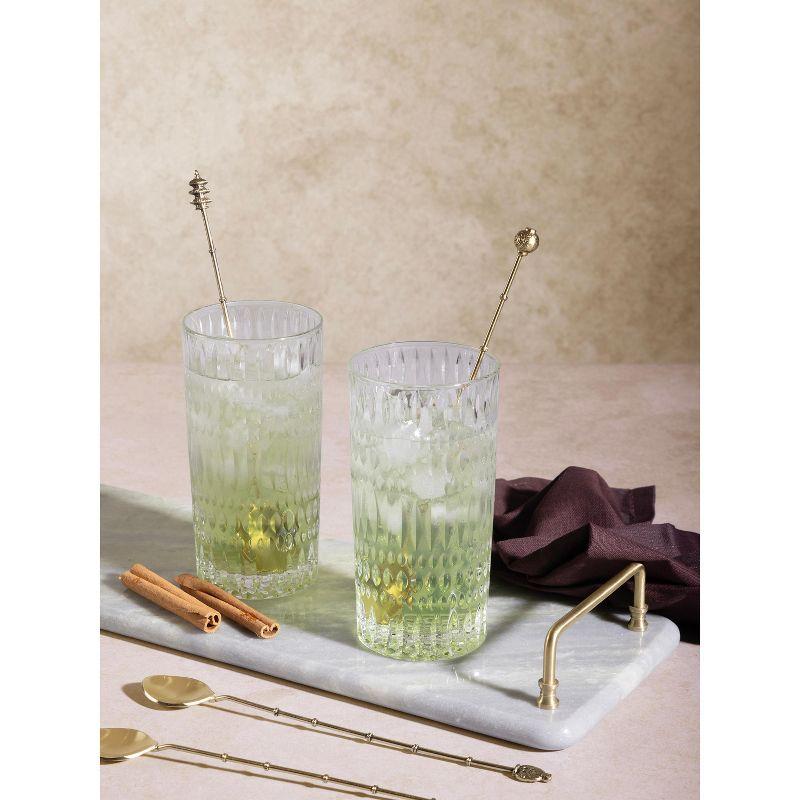 Magnolia Cocktail Stirrers, Set of 6