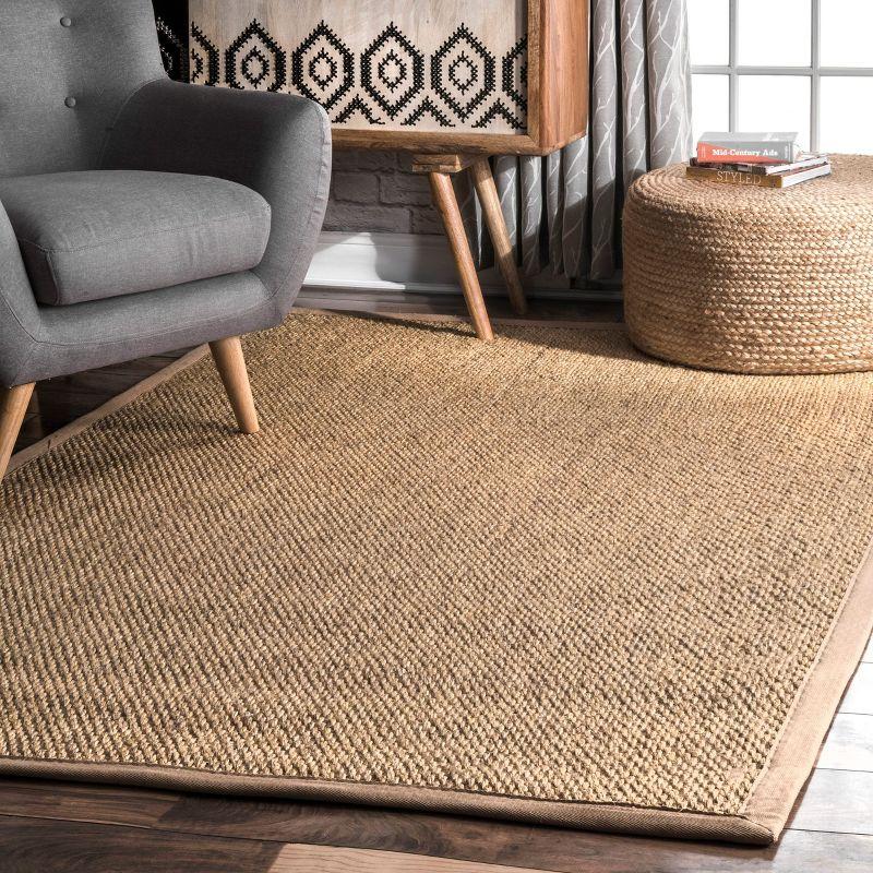 Oak Casual Sisal Area Rug