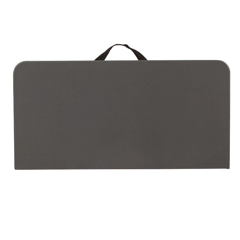 Noah 2.83' Square Plastic Folding Event Table with Carrying Handle by Flash Furniture