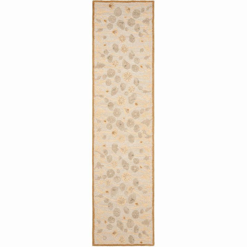 Martha Stewart Poppy Glossary - MSR3627 - Indoor Hand Tufted Runners - Nutshell/Brown - 2'3"x10'