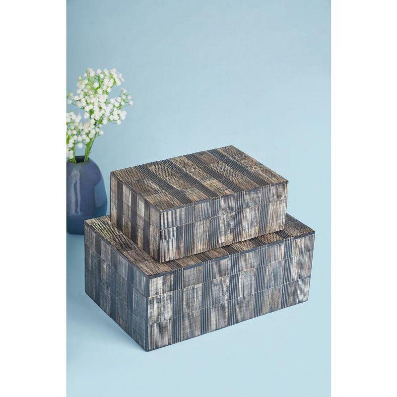 Madison Decorative Boxes, Set of 2