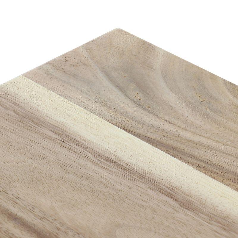 Martha Stewart Everyday Westhaven 18 x 12.6 Inch Rectangle Acacia Wood Cutting Board