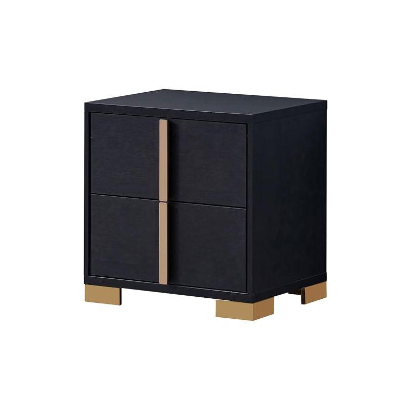 Coaster Home Furnishings Marceline Nightstand, Black