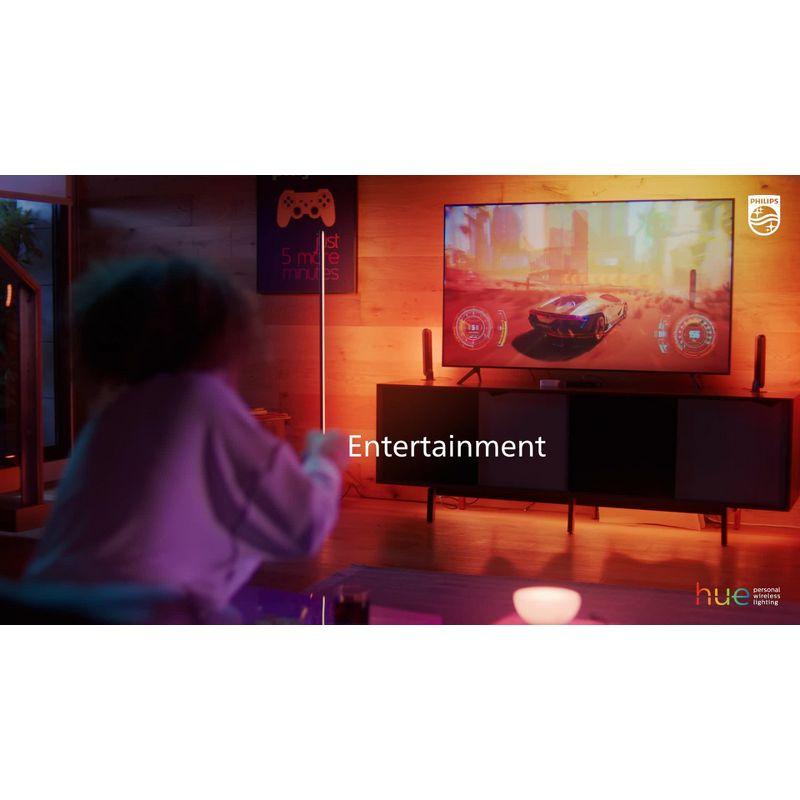 Philips Hue White and Color Ambiance Bluetooth-enabled Lightstrip Extension: LED, Multicolored, Indoor, Plastic, 16M Settings