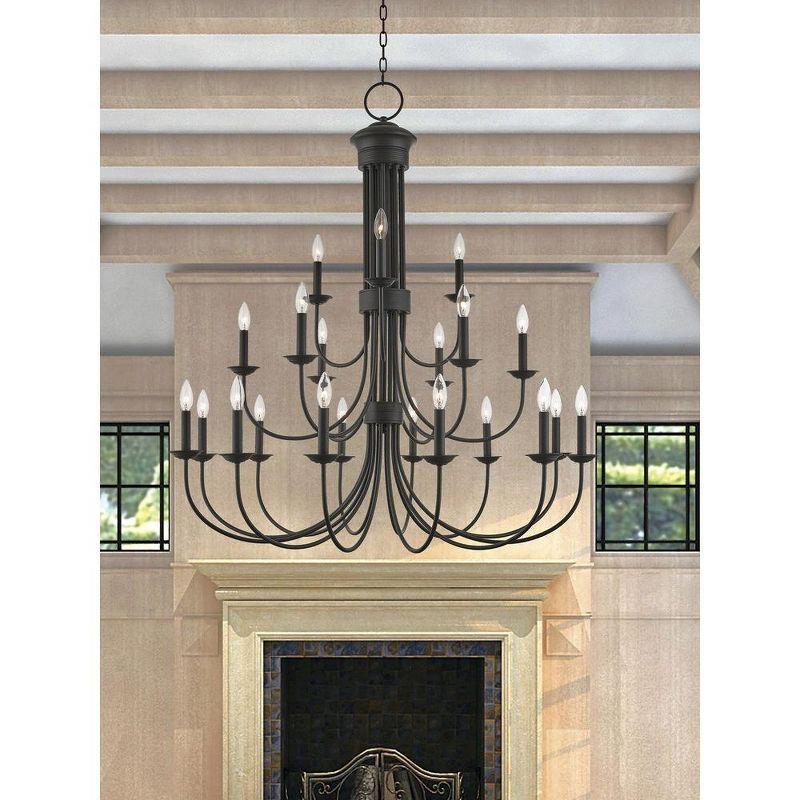 Livex Lighting Estate 21 - Light Chandelier in  Bronze