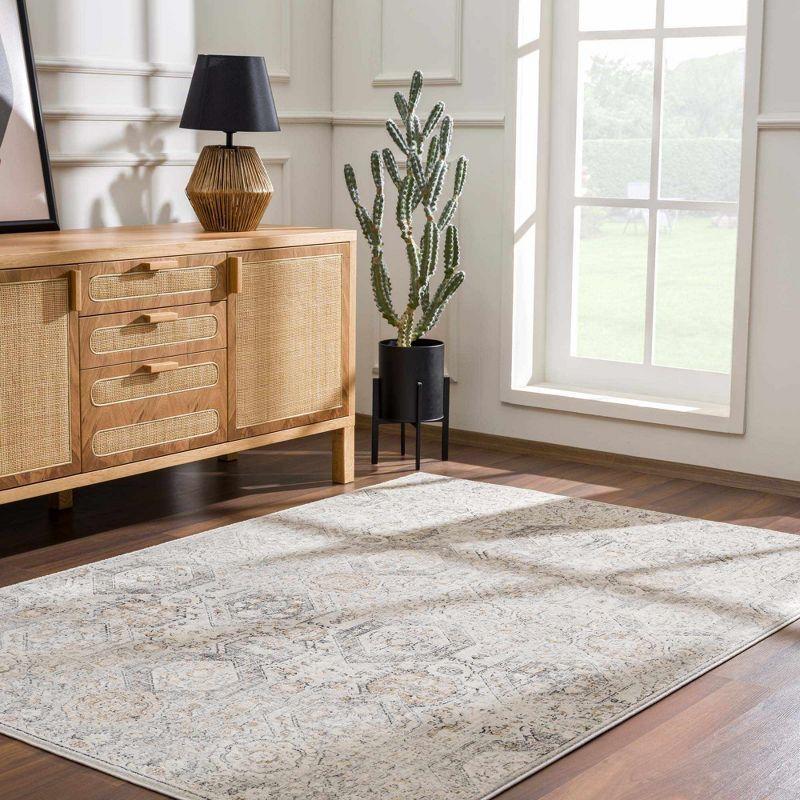 Hauteloom Rectangle Area Rug   Charcoal
