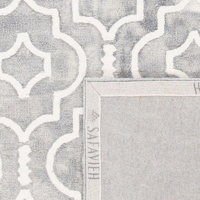 Dip Dye DDY538 Hand Tufted Indoor Runner - Grey/Ivory - 2'3"x12' - Safavieh