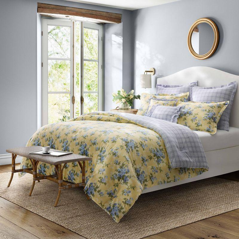 Cassidy Reversible Comforter Set - Laura Ashley