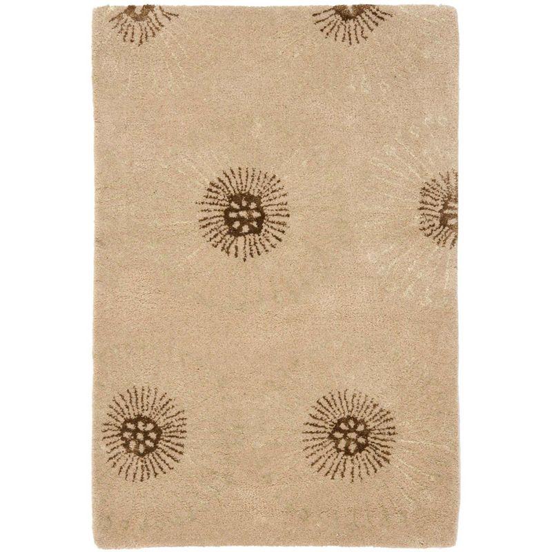 Soho SOH821 Hand Tufted Indoor Accent Rug - Beige/Brown - 2'x3' - Safavieh.