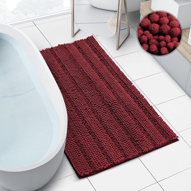 Clara Clark Clara Clark Chenille Extra Soft And Absorbent Bath Mat.