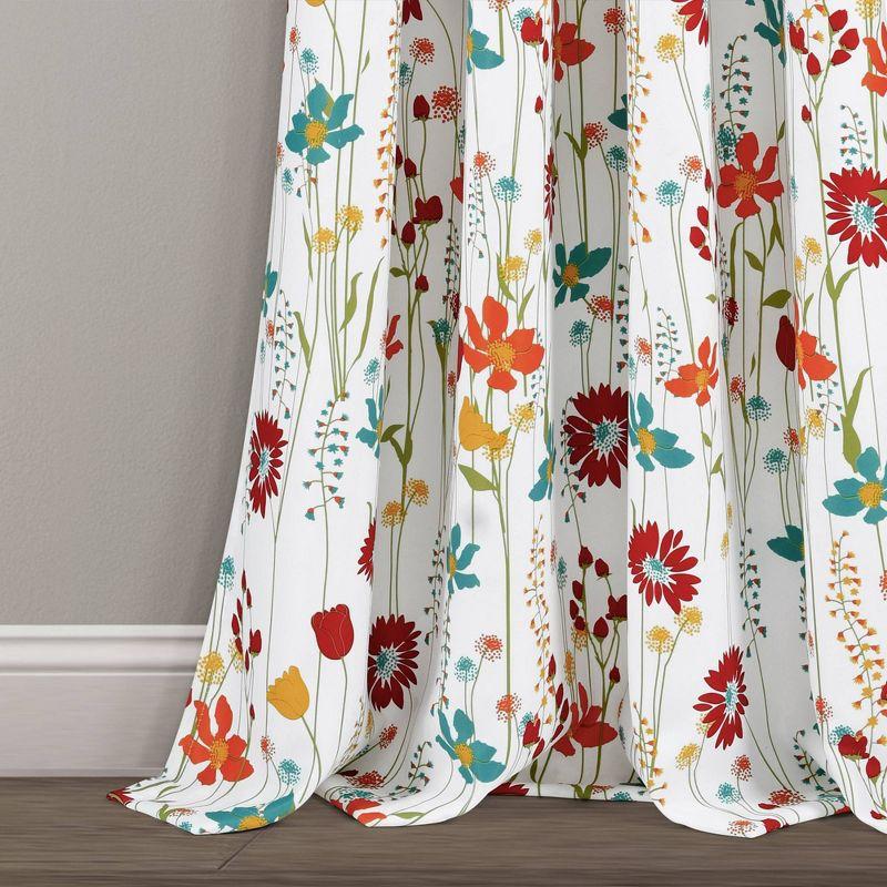 Clarissa Polyester Room Darkening Curtain Pair (Set of 2)