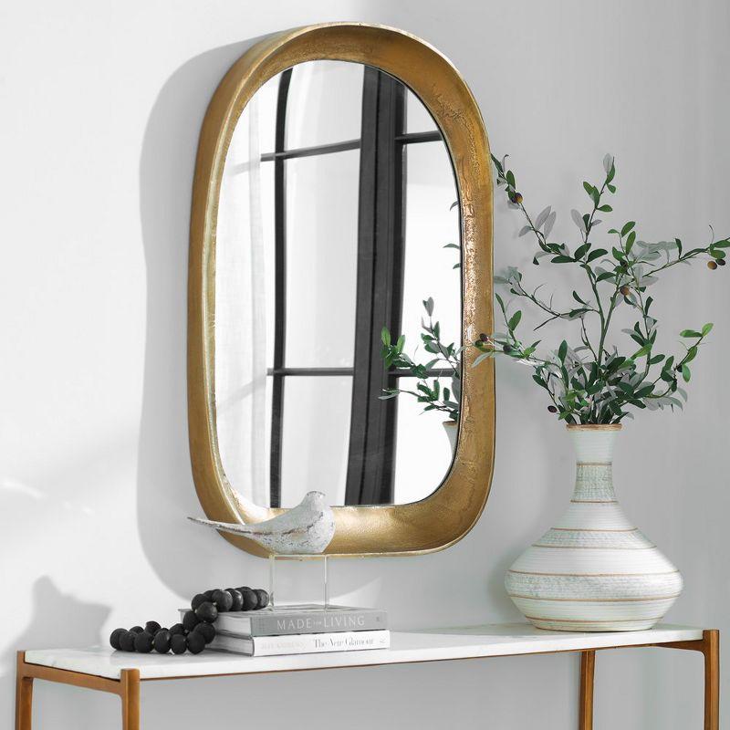 Nylah Mirror - Brass