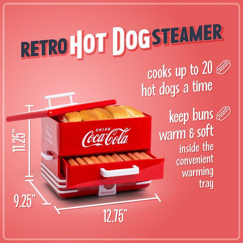 Nostalgia Nostalgia 24 Hot Dog Steamer