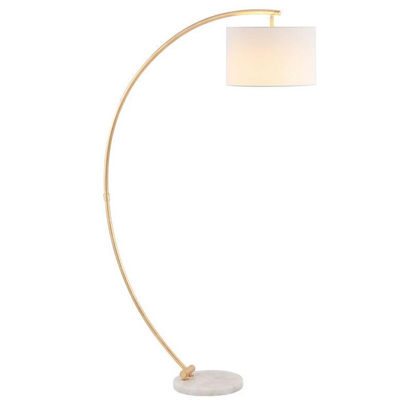 Madigan 70" Floor Lamp - Gold/White - Safavieh