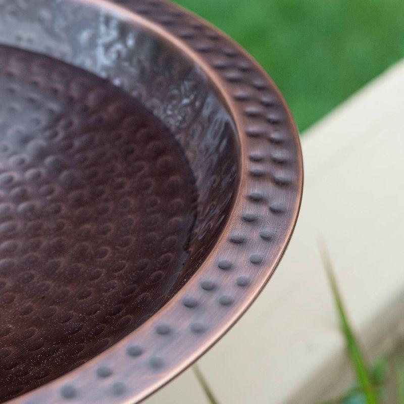 Achla Designs Metal Column Birdbath