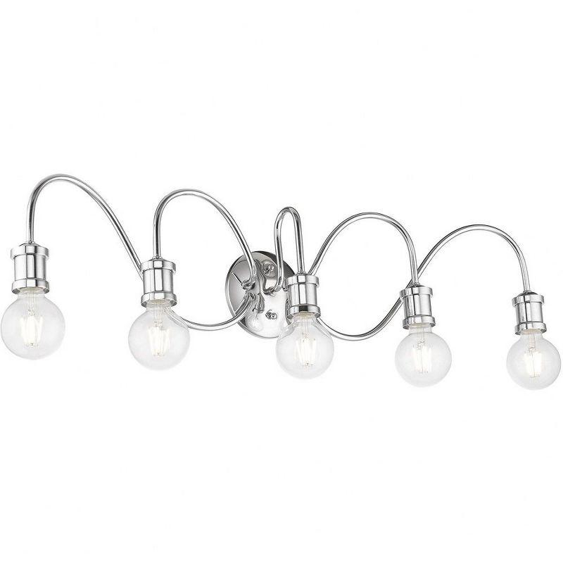 Livex Lighting Lansdale 5 - Light Vanity in  Polished Chrome