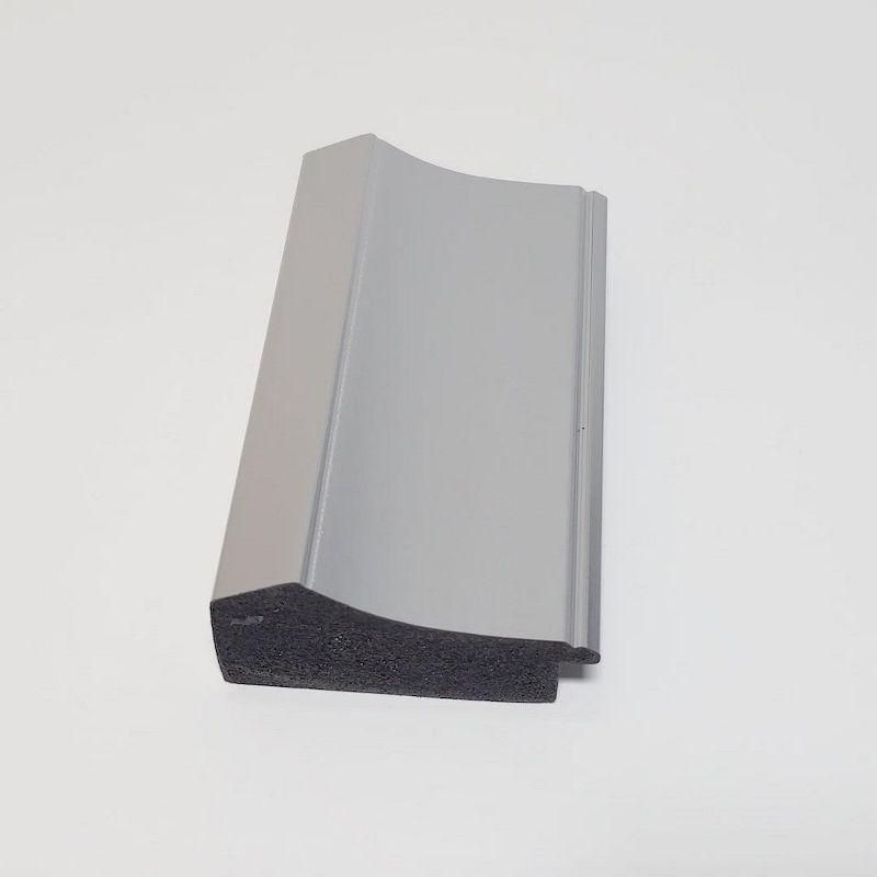 Amanti Art Peak Polished Nickel Narrow Picture Frame Opening Size 11x14 in.