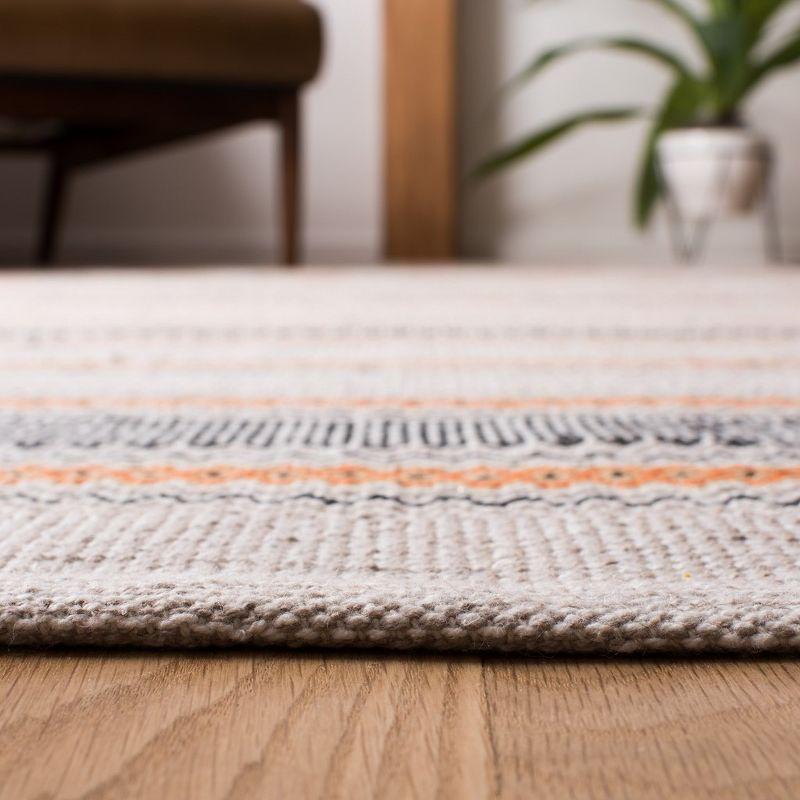 Montauk MTK536 Hand Woven Area Rug - Orange/Beige - 6'x9' - Safavieh.