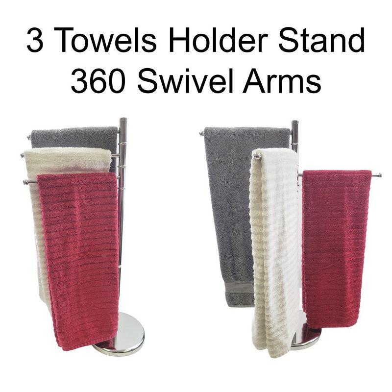 3 Freestanding Towel Stand