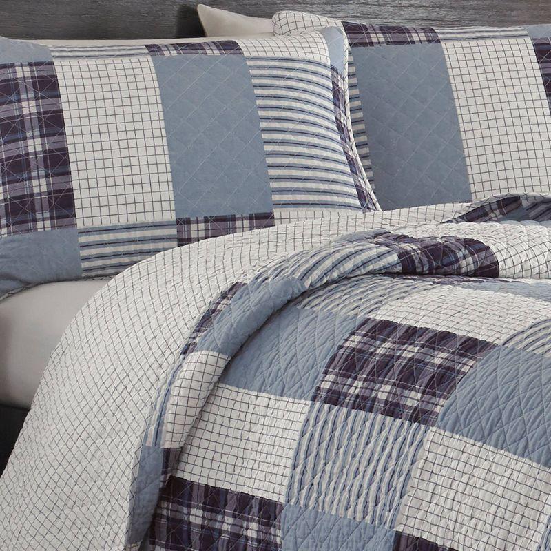 Camano Island Quilt And Sham Set Plum - Eddie Bauer®