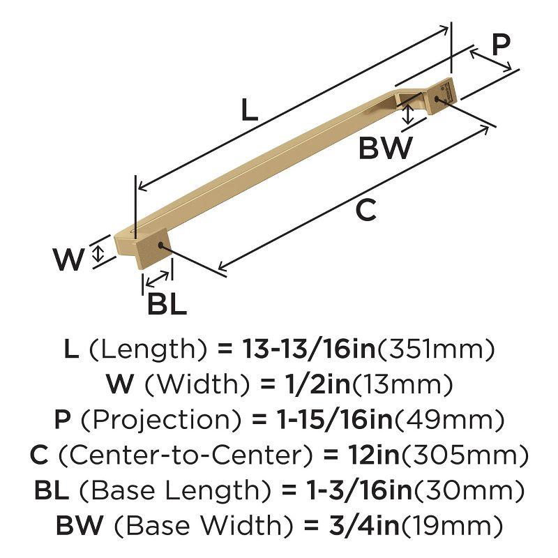 Westerly 12" Center to Center Appliance Pull