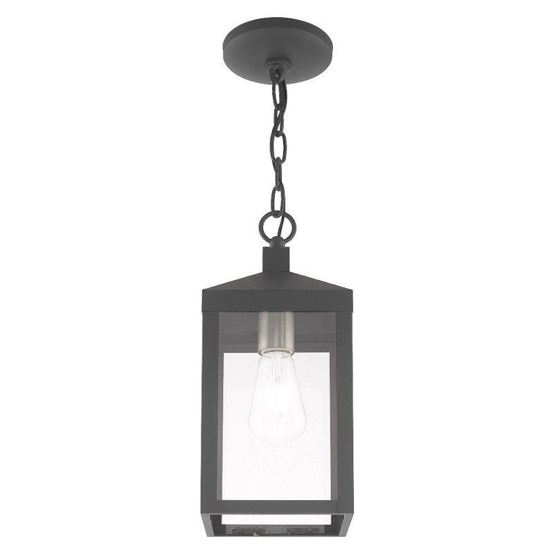 Livex Lighting Nyack 1 - Light Pendant in  Scandinavian Gray