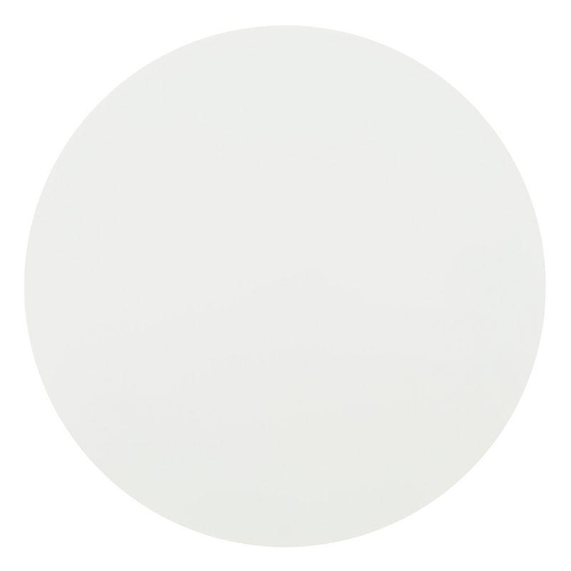 Haylee Round Side Table - White/Gold - Safavieh.
