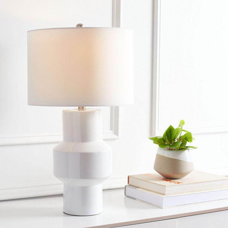 Javert 20.5" Table Lamp - White - Safavieh.