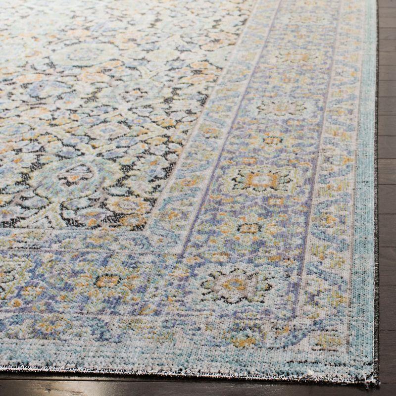 Provance PRV134 Power Loomed Indoor Area Rug - 8'x10' - Blue/Green - Safavieh